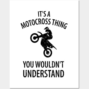 Motocross Biker Freestyle Stunt Posters and Art